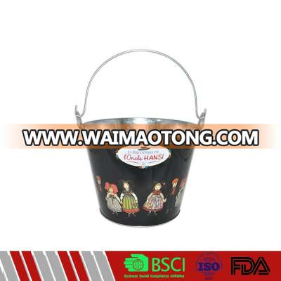 Brand manufacturer hot selling paint tin beer ice bucket