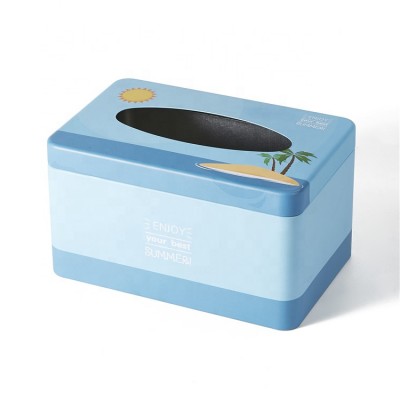 170x101x95Hmm Fancy wet tissue tin box for facial tissue