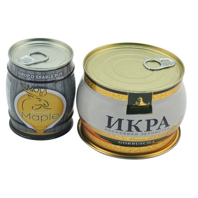 100*75Hmm recycled custom printing private label pop-top tin can