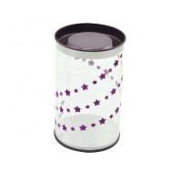 Custom made large plastic cylinder packaging containers