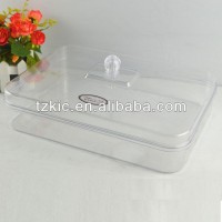 Plastic Clear Square Clear Acrylic Boxes for sweets packaging