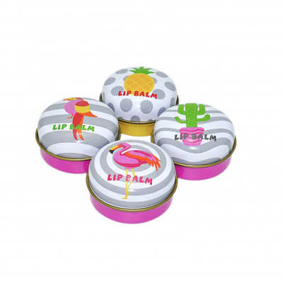 Manufacturer in China supply hot sale small tin lip balm packaging box