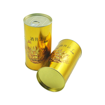 Hot sale indian creative spice pop-top tins with logo