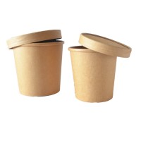 High quality disposable paper bowl for soup