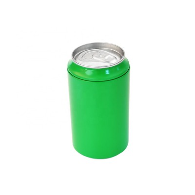 Custom printed sealable round tinplate spice tin cans for food