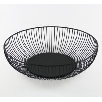 Fashion Decorative Kitchen Metal Wire Fruit Bowl Storage Fruit Basket