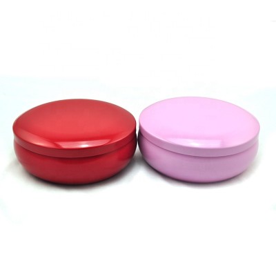 Creative pink cheap soap aluminum tins case wholesale